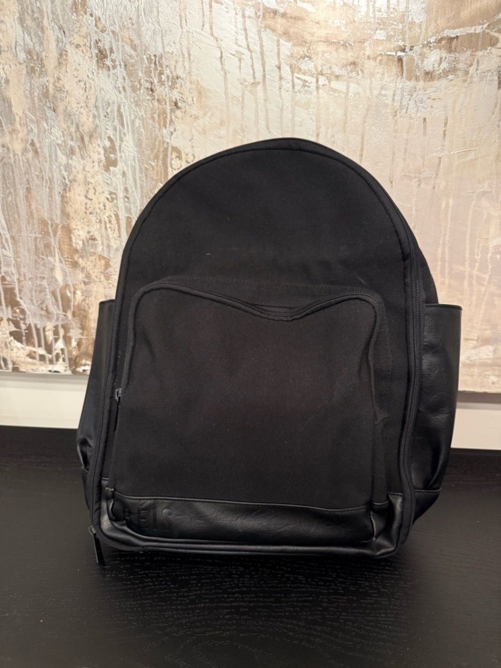 BEIS Black Everyday Backpack